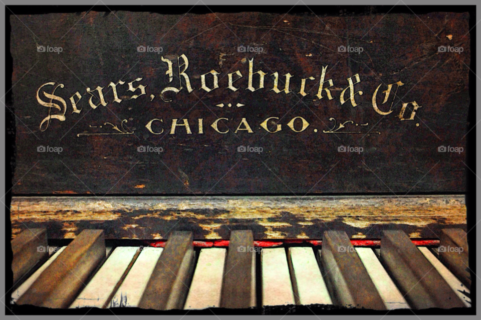 white black piano old by stevehardley7