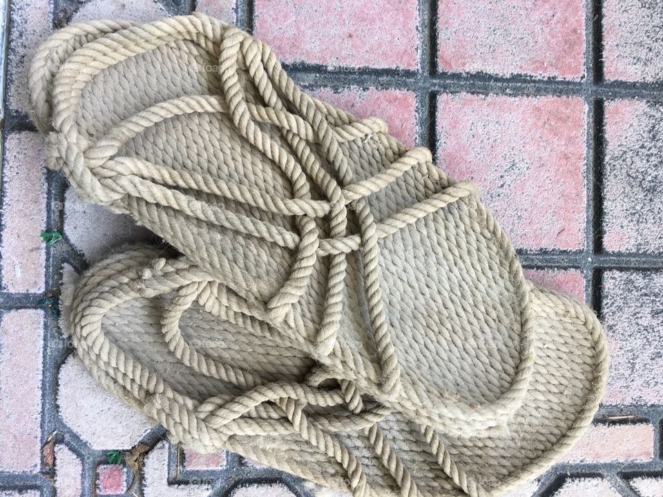 Rope sandals #3