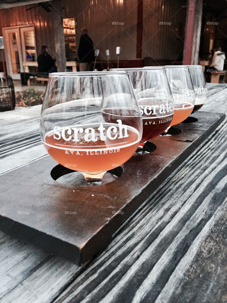 Scratch Brewing Flight 
