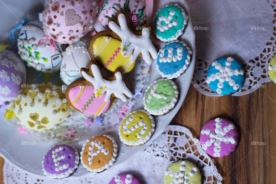 easter bunny cookies