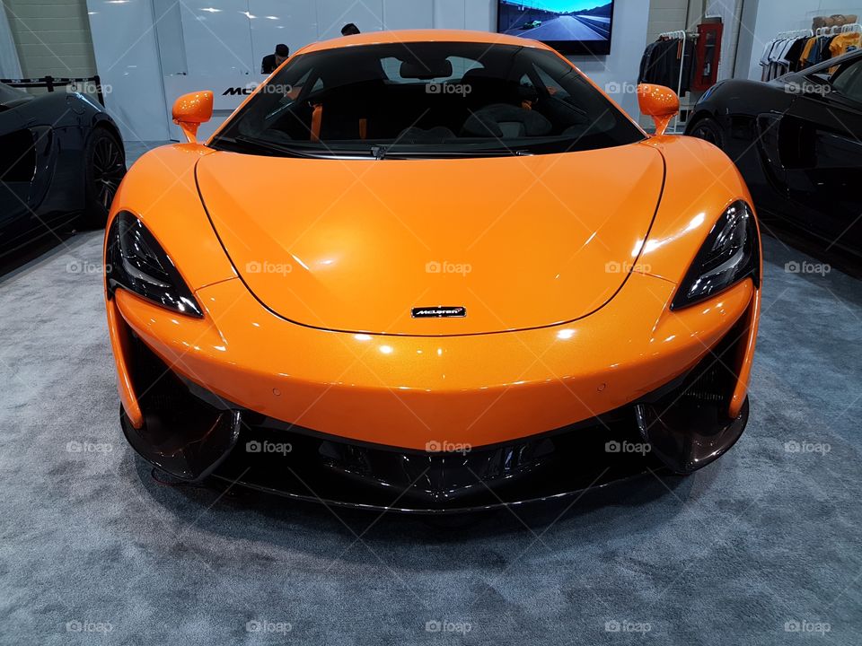 Exotic car McLaren