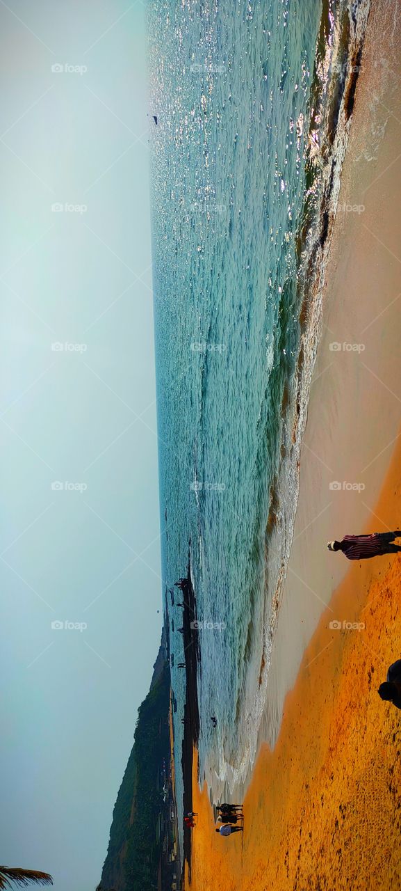 Goa baga beach Enjoying weekend with friends