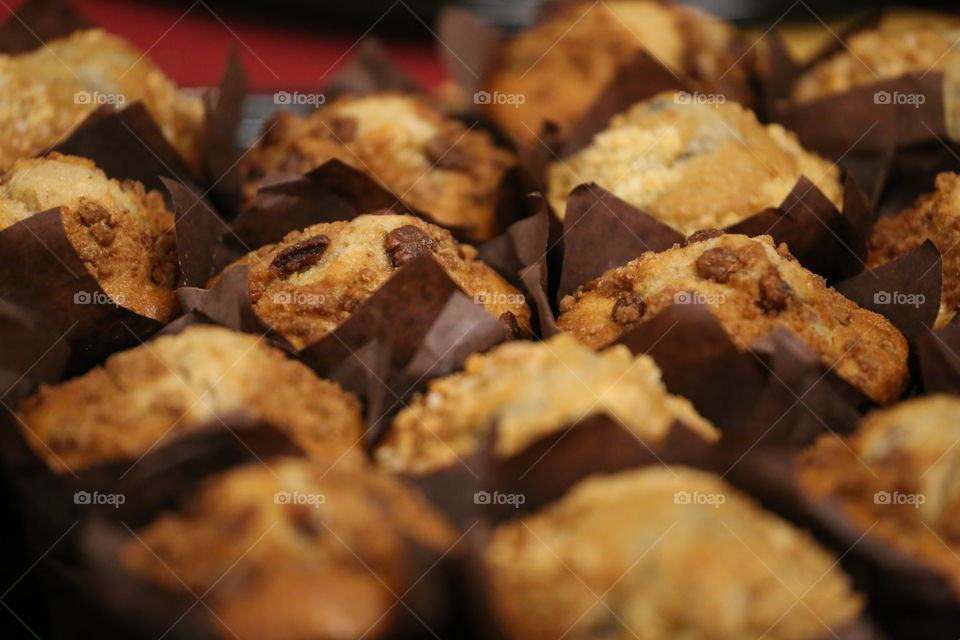 Full frame of healthy Snacks