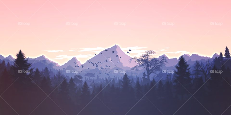 Mountains Panaroma
