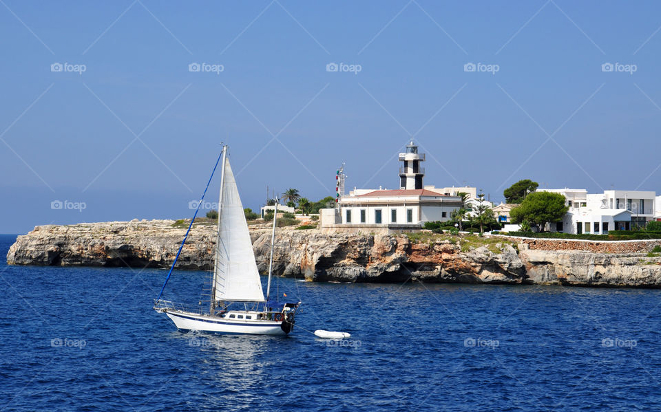 Sailing on Menorca