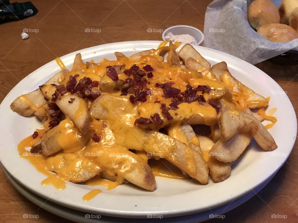 Bacon Cheese French fries 