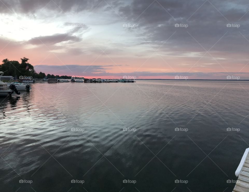 Houghton Lake Sunset 