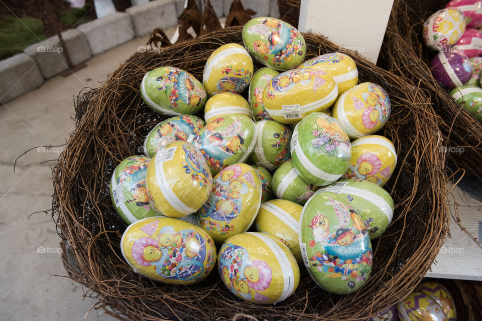 Easter eggs for children.