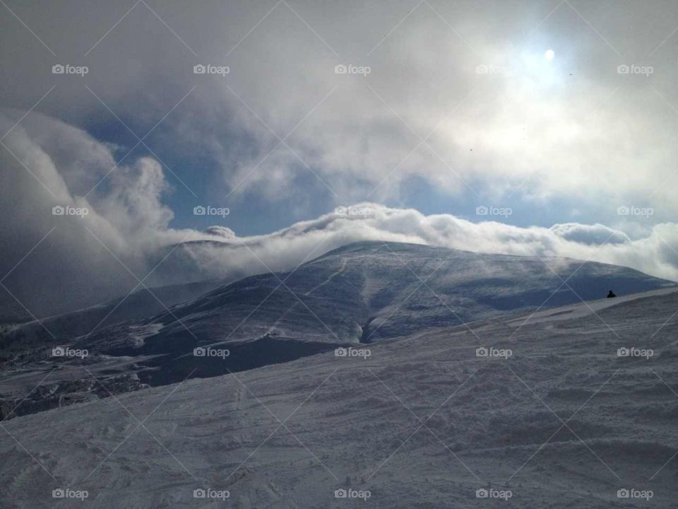 Winter Carpathian Mountains 