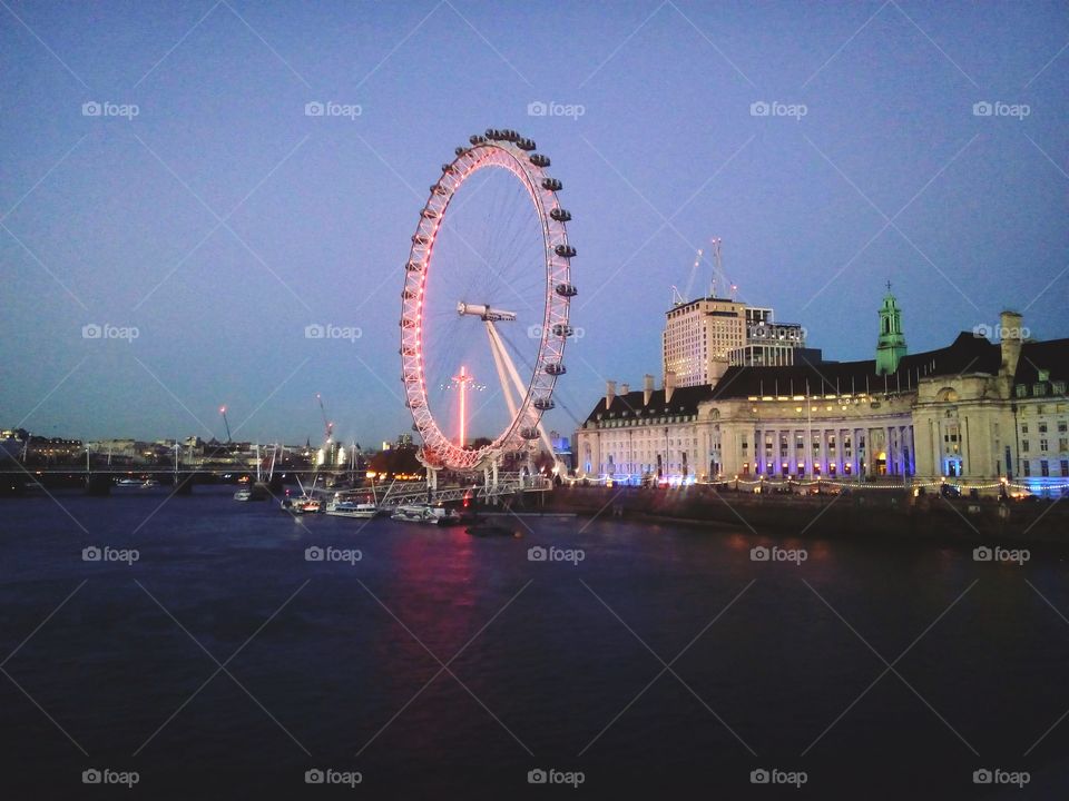 #londoneye #landmark #london #thames