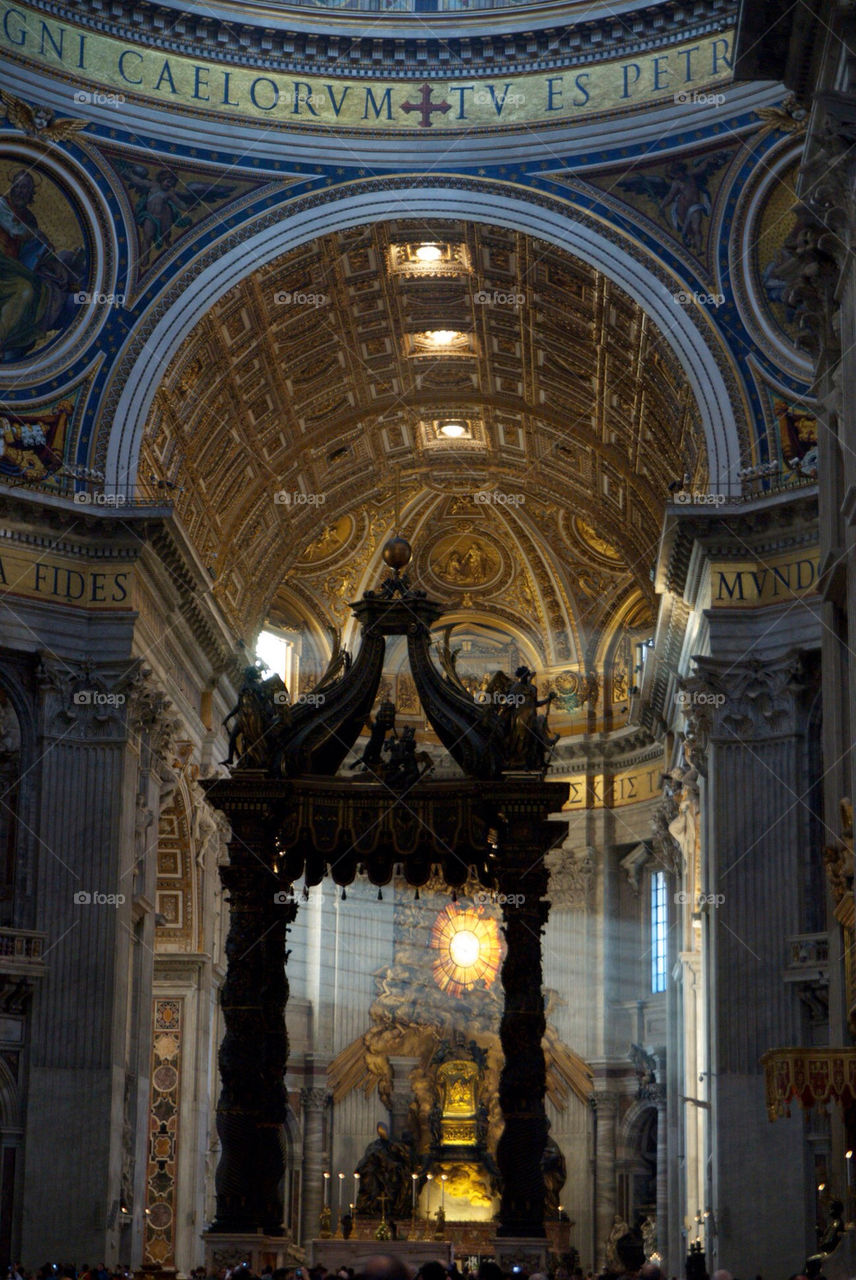 travel church vacation rome by christofferv