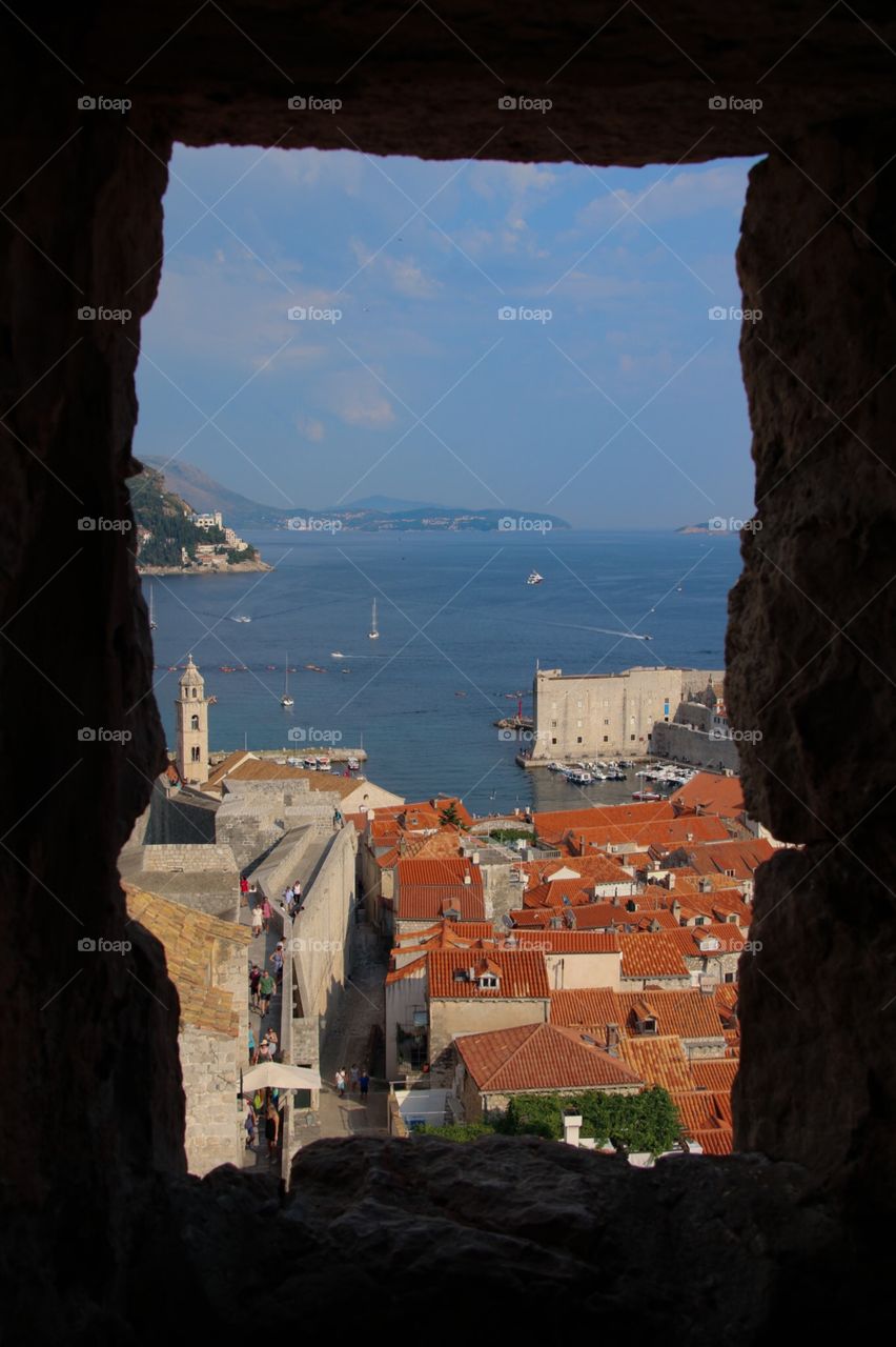 Window . Dubrovnik 2015