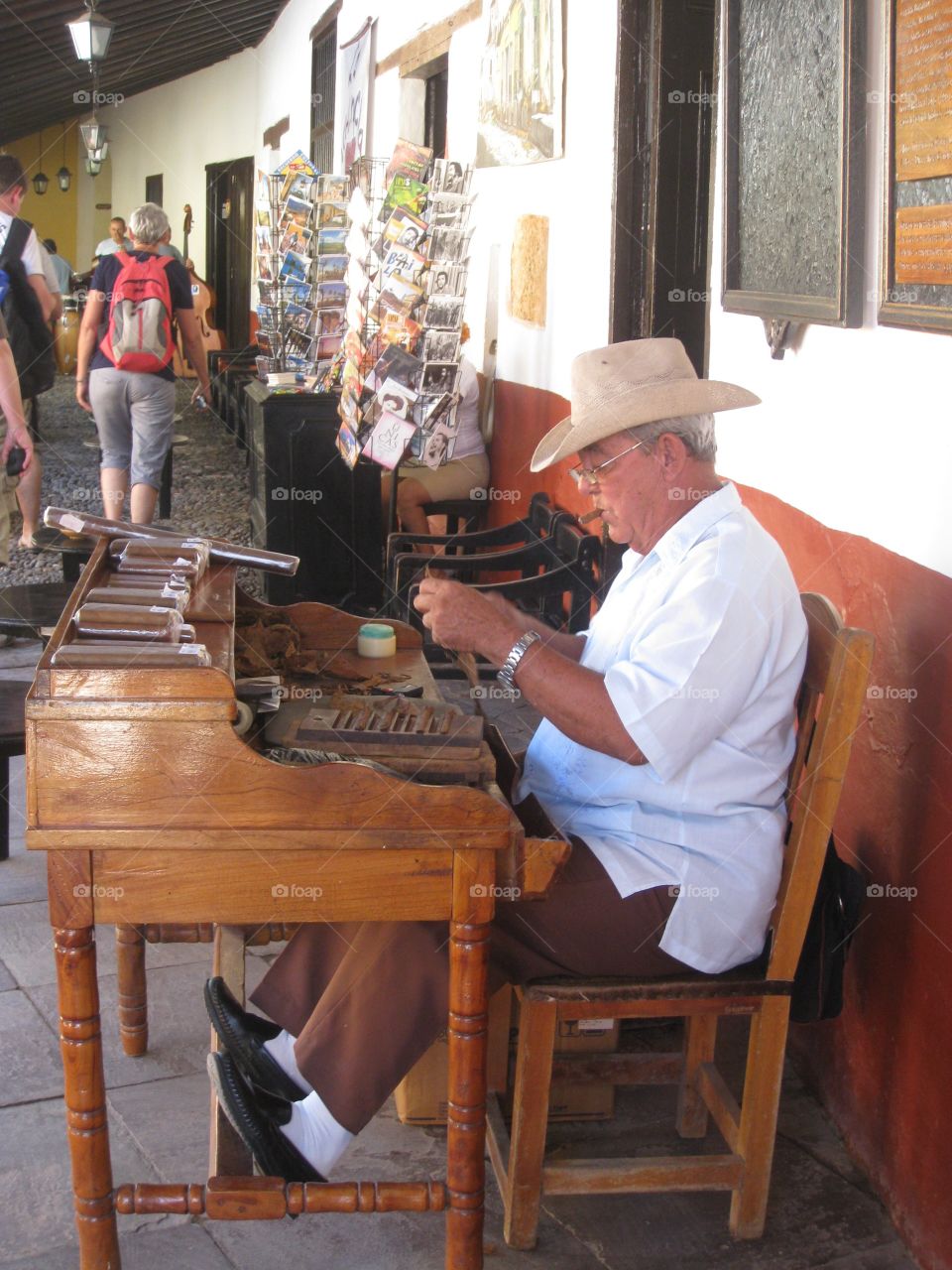 Handmade sugars in Cuba