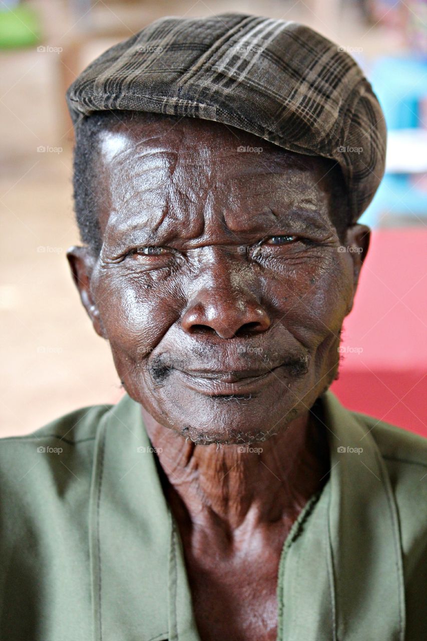 Joseph . Meet Joseph. Most Ugandans we met had an African name and a Christian name. More times than not, they provided us with their christian name. In the Bible, Joseph is is one of the greatest heroes of the Old Testament aside from Moses. He was arrogant in his youth but finally surrendered himself to God. Through this he learned humility and wisdom. He became a hard worker even while a slave. He even learned the power of forgiveness after enduring terrible wrong doings. This man here, if u look at this man long enough you will see stories, courage, stories and kindness in his eyes.