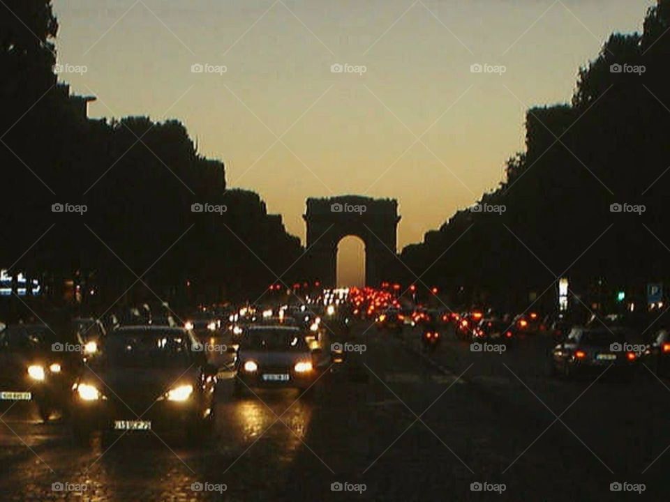 Arc de Triomph, Paris, France