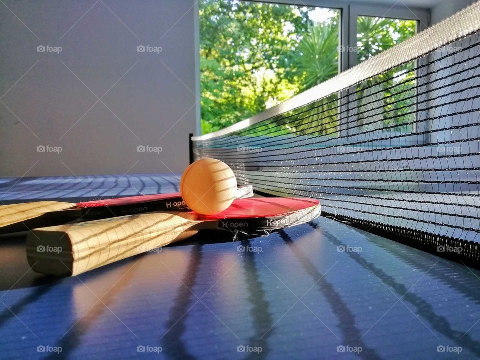 Stay in shape playing ping-pong