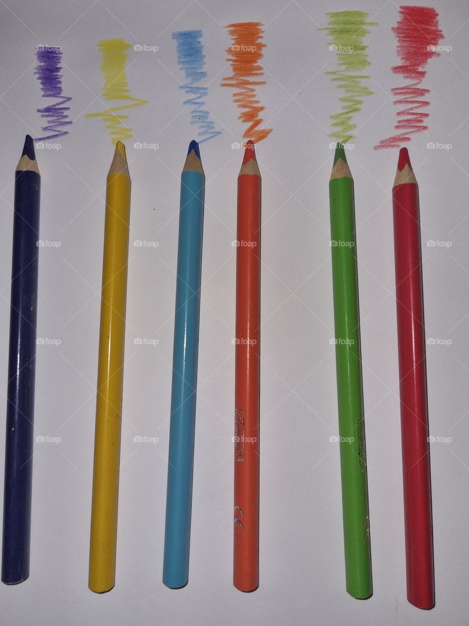 Colored pencils