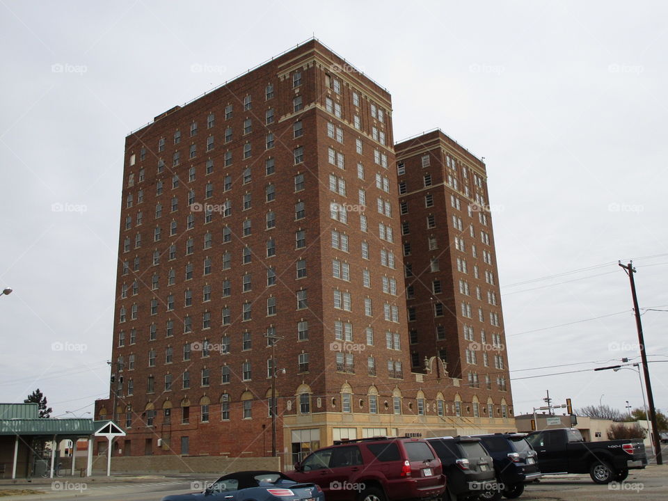 Old building located in Amarillo Texas 