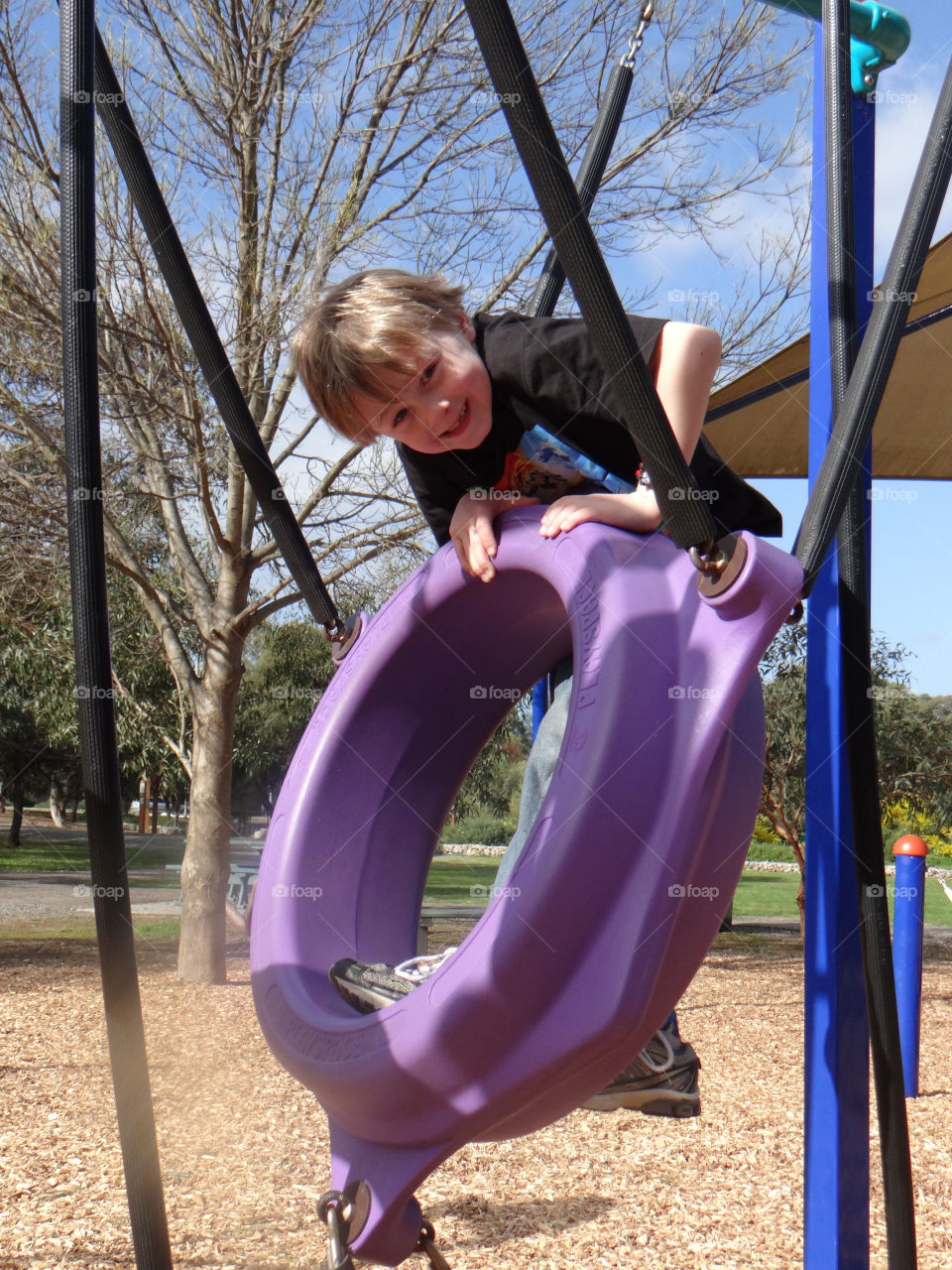 face purple play equipment by kshapley