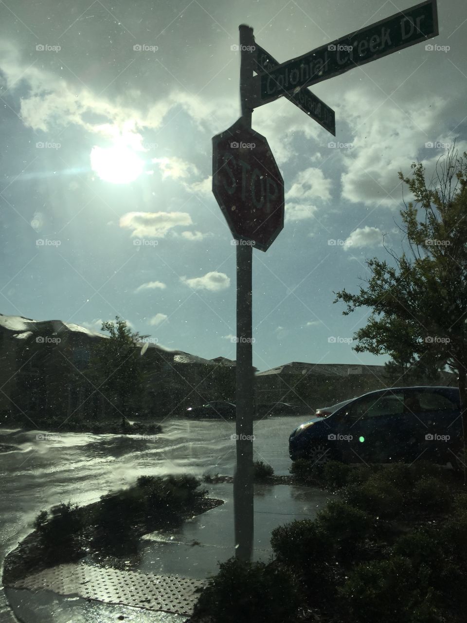 Stop sign. Stop sign 
