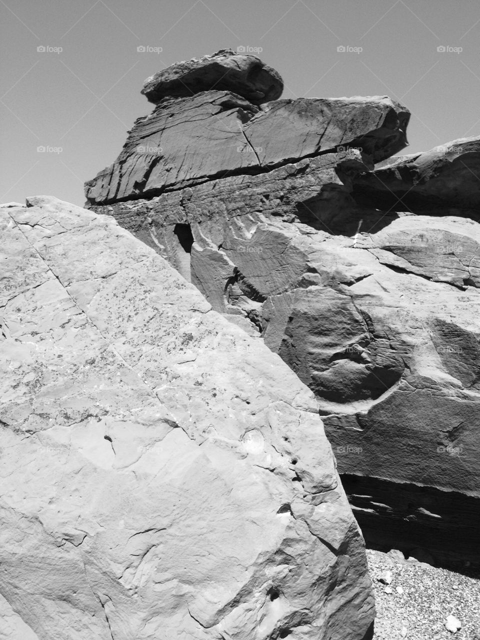Rocks in Black 