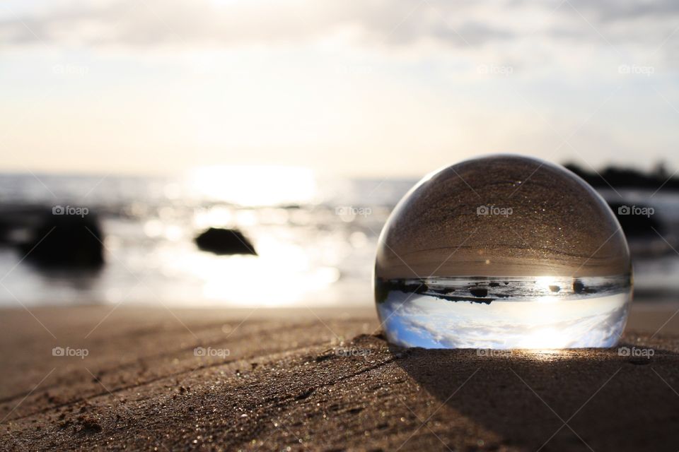 Beach, Sunset, No Person, Blur, Travel