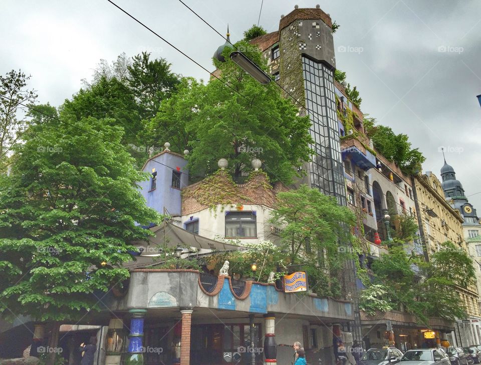 Hundertwasser house 