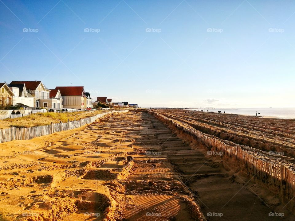 Houses on the sand