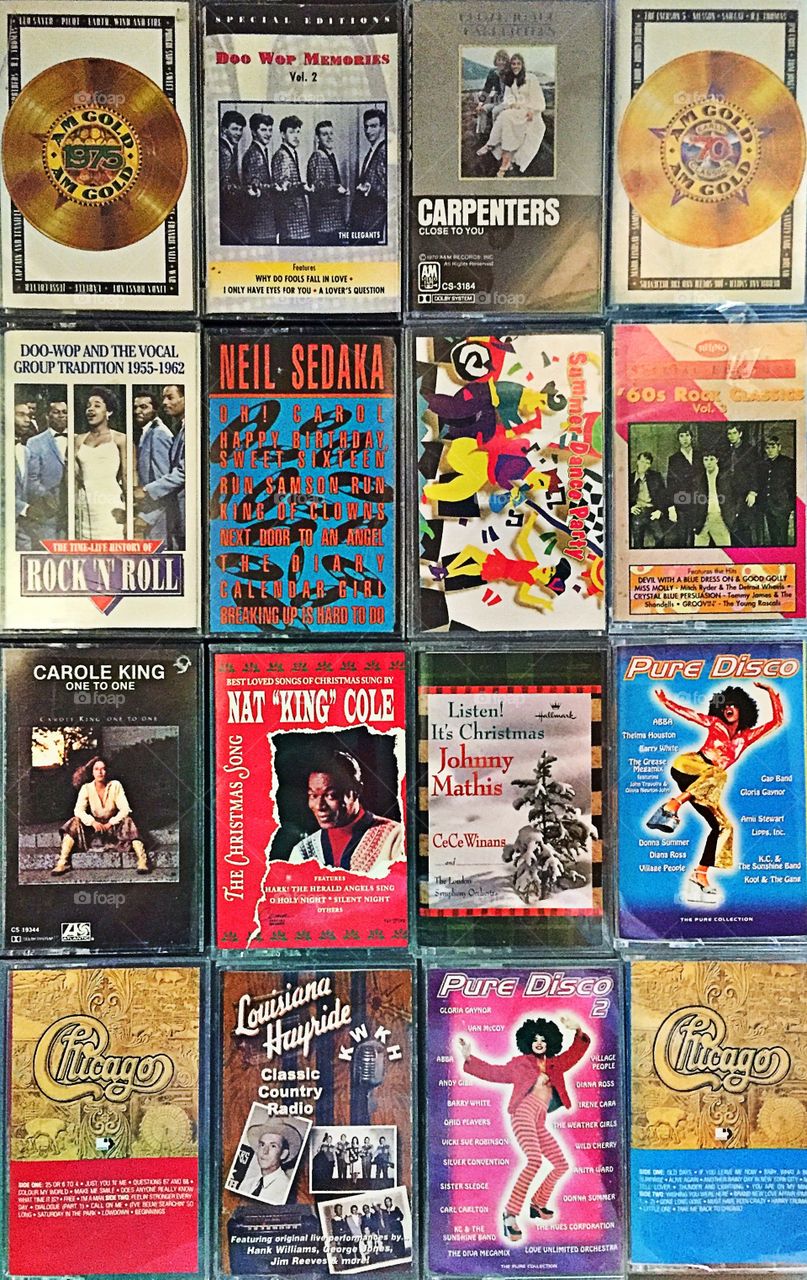 Old cassettes 