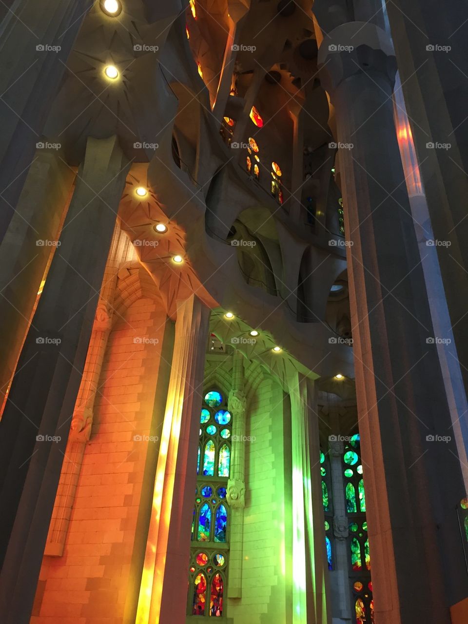Sagrada Familia Cathedral in Barcelona, Spain 