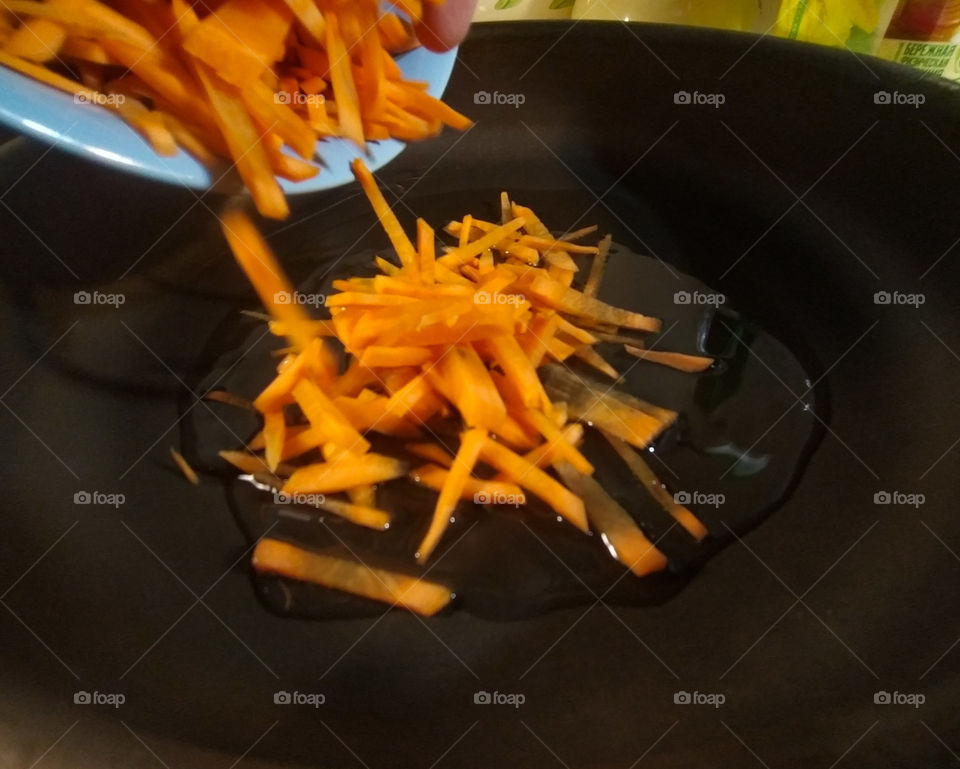 fried carrot