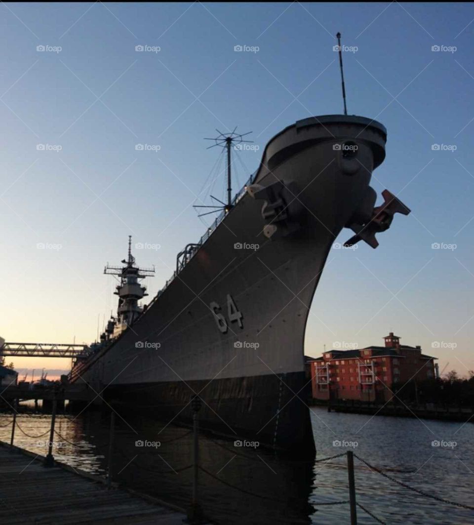 Warship, Military, Watercraft, Water, Bridge