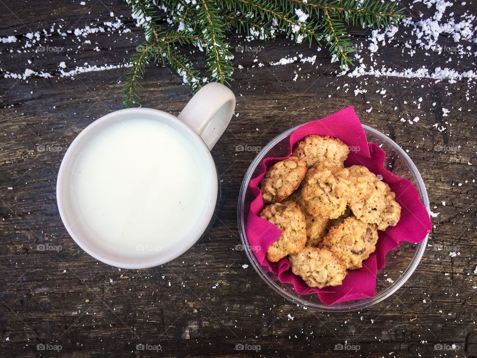 Milk and cookies