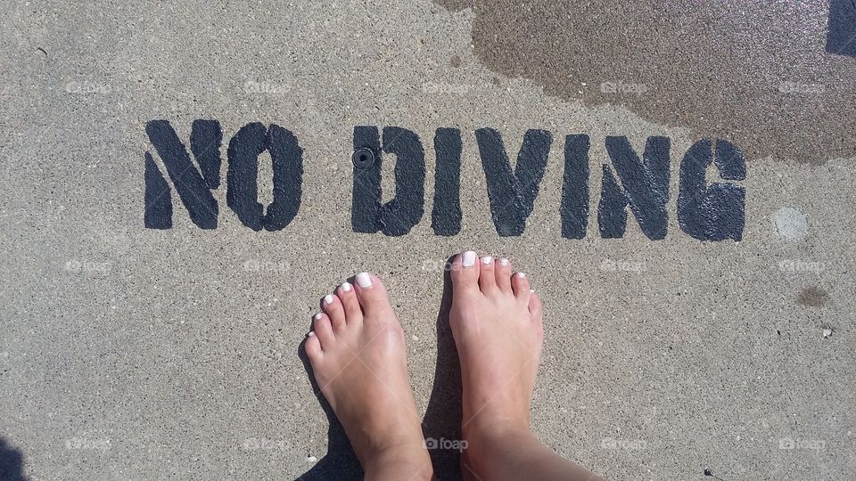 BTW no diving