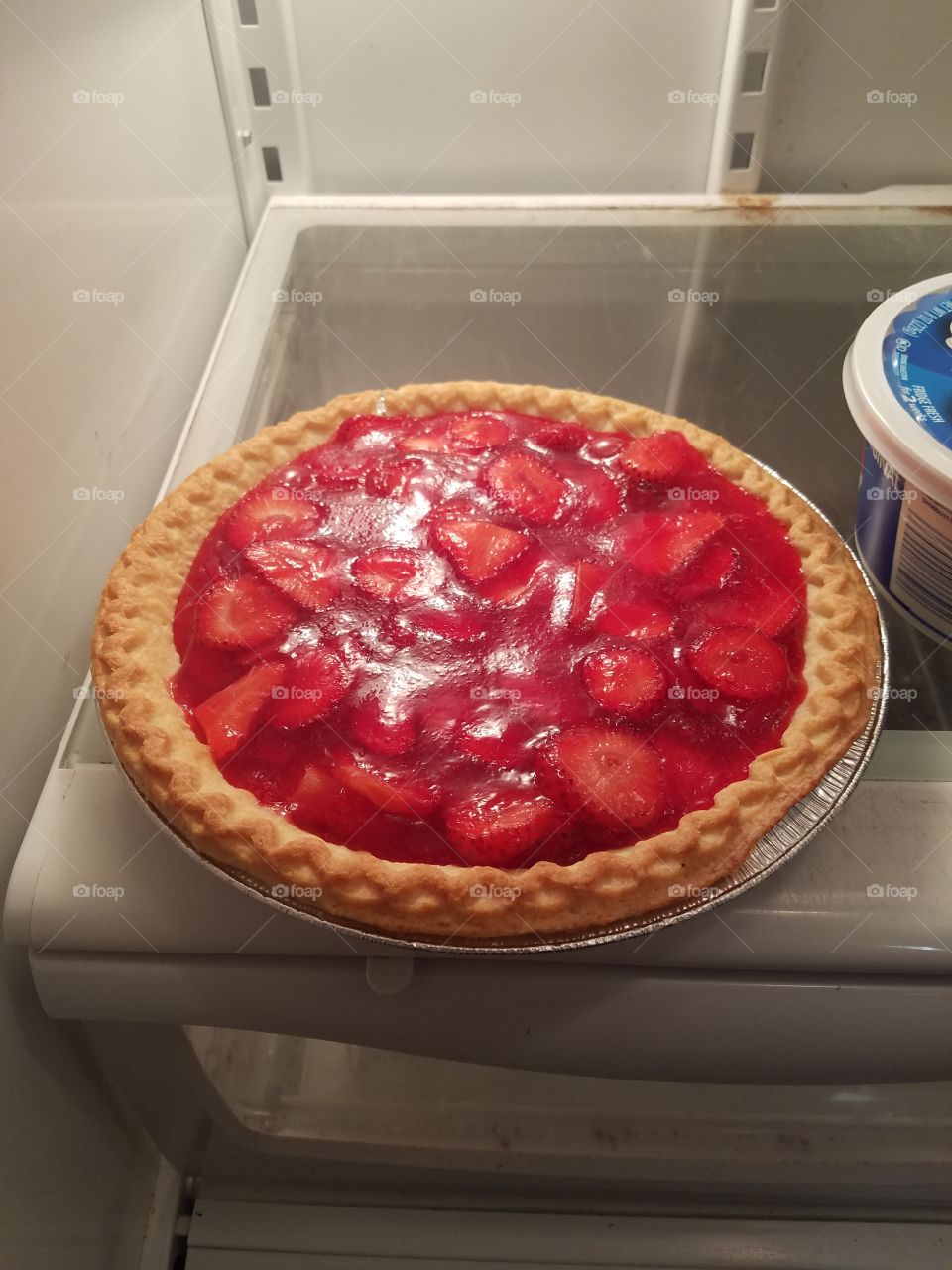 strawberry  pie