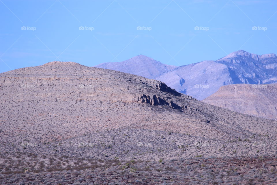 Nevada mountains and hills