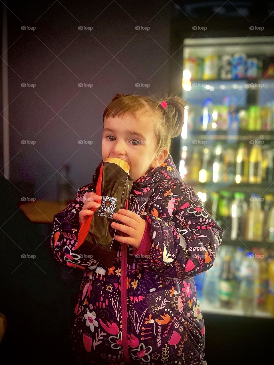 portrait of a little girl