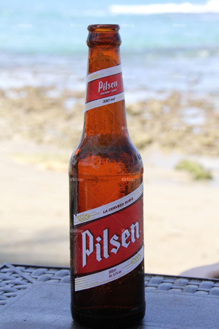 Cool one on the beach