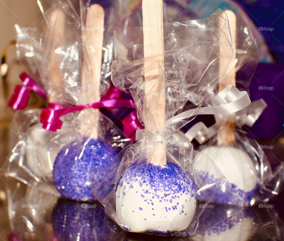 Delicious colorful Cake Pops