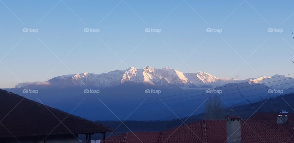 Olimp mountain.. winter en Greece