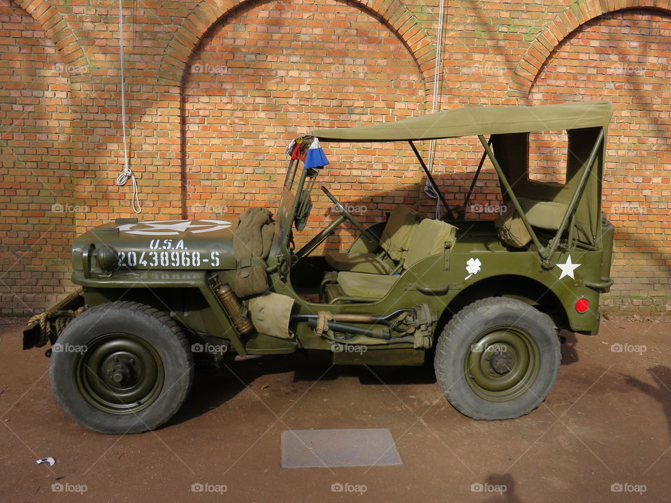 Real wartime jeep