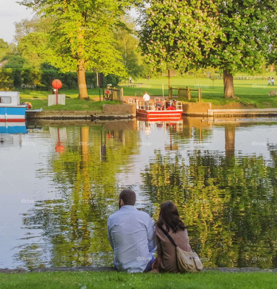 River. Stratford upon Avon 