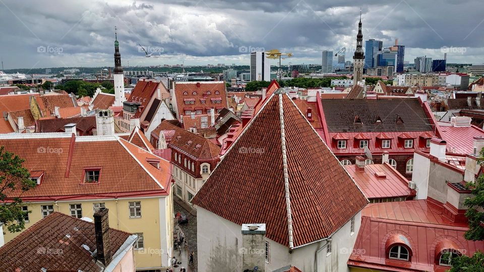 Old town 🗝️ Top view🗝️ Roofs🗝️ Architecture 🗝️