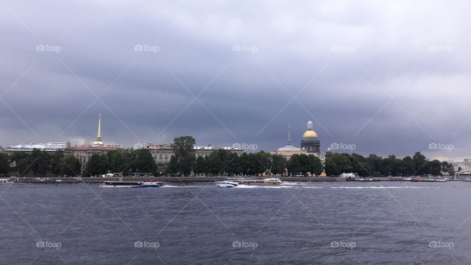 Neva river, Saint-Petersburg
