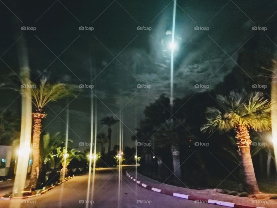 Night sky in Tunisia
