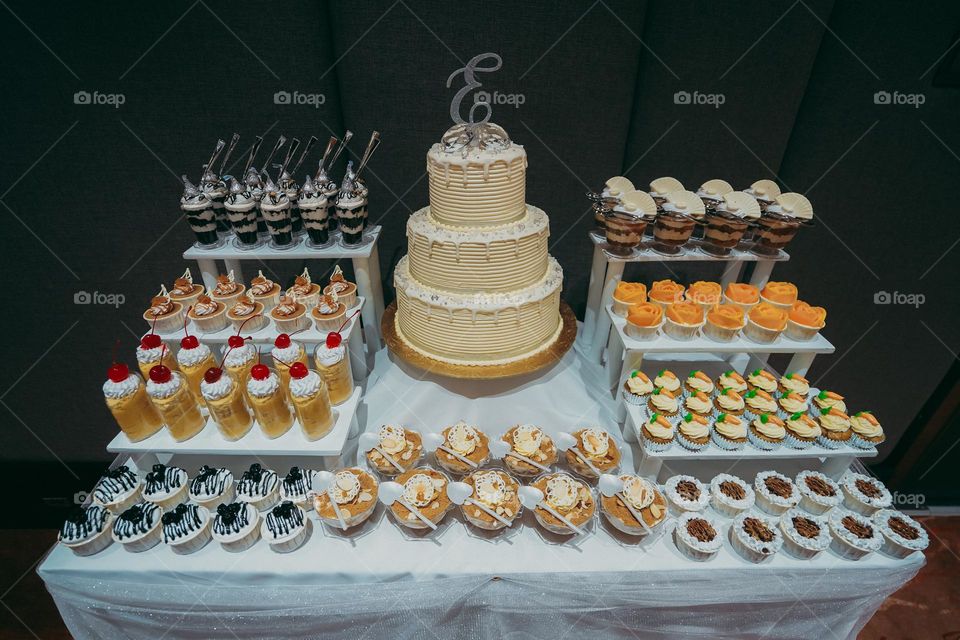 Dessert table