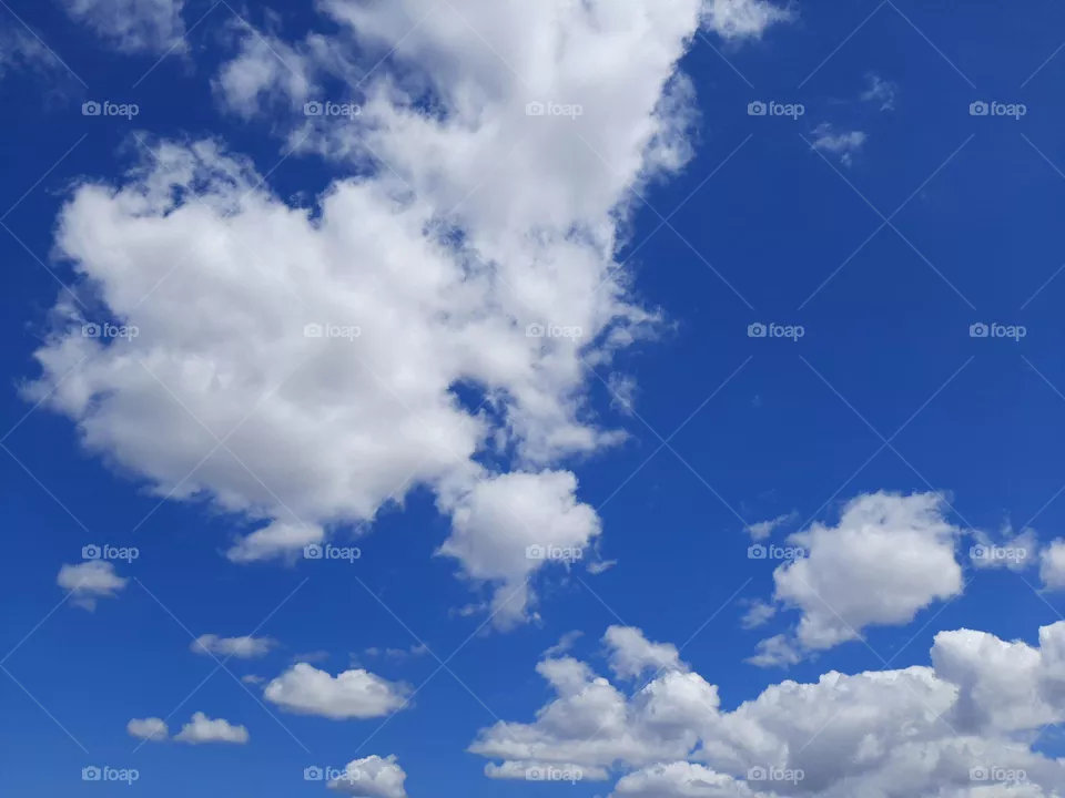 Clouds in the sky
