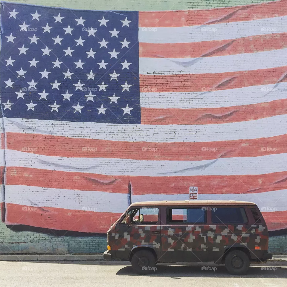 Flag, Administration, Stripe, Election, Vehicle