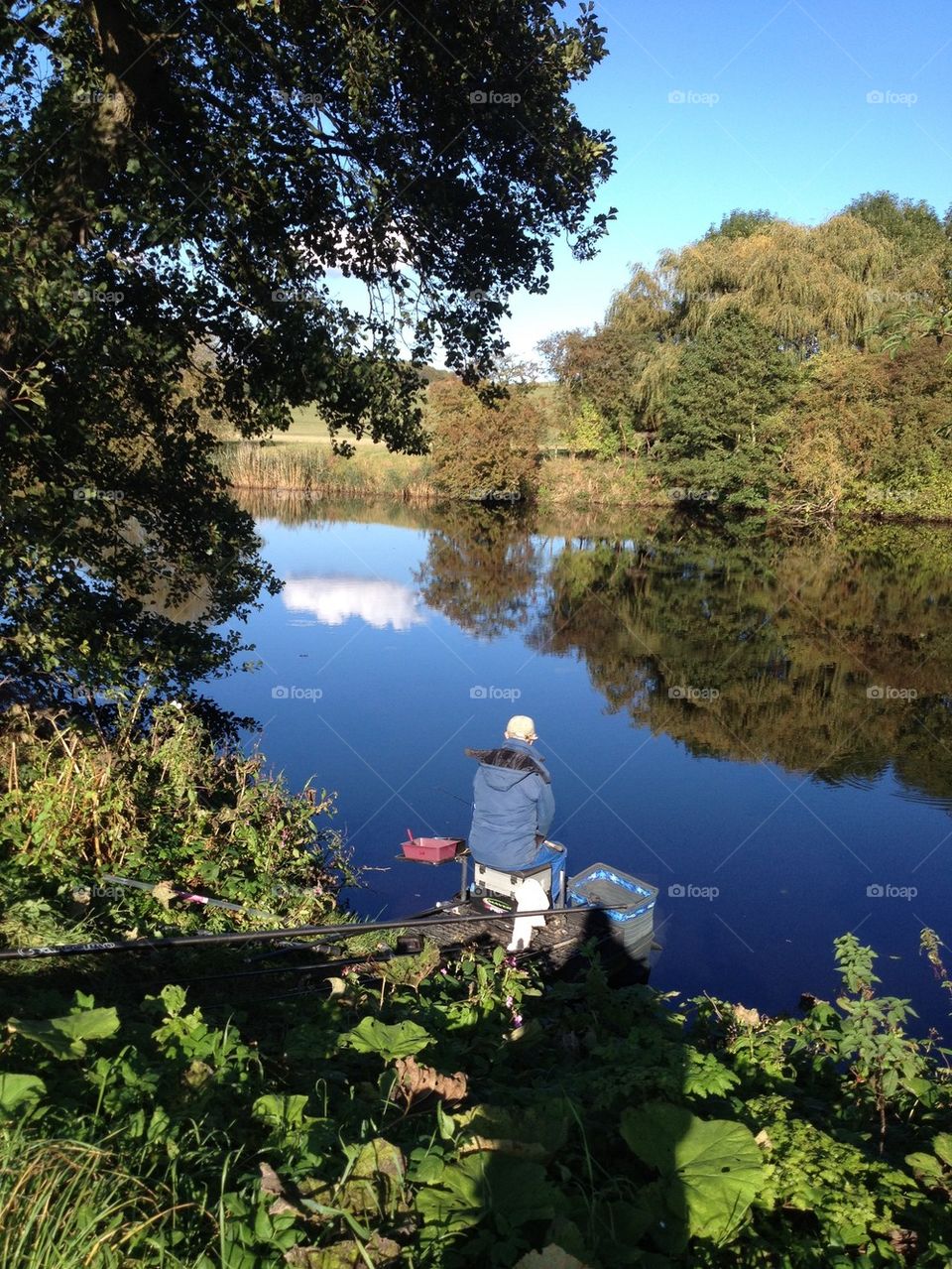 Fishing at Yarm