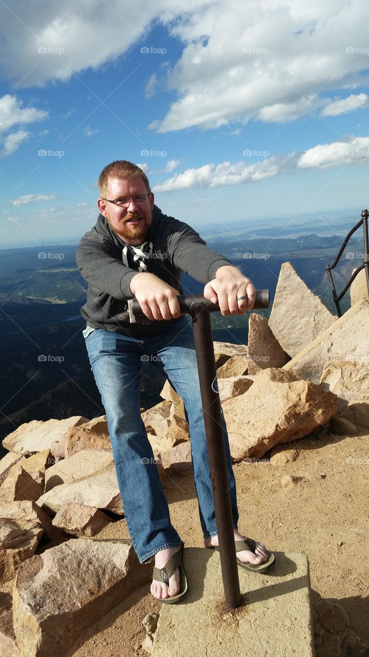 Falling from Pikes peak